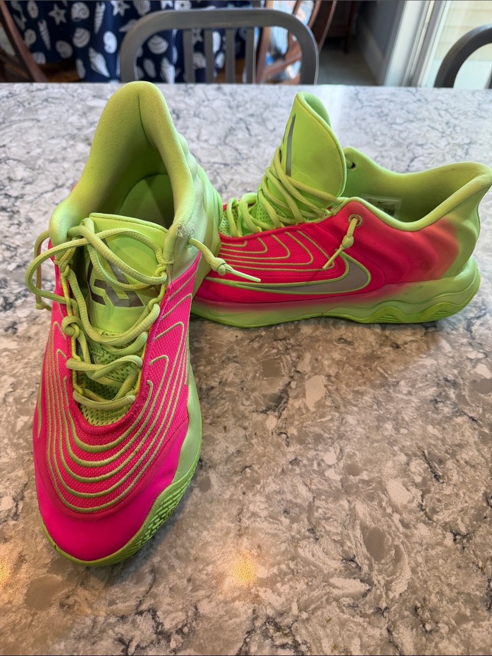 Nike Men's Giannis Immortality 4 Size 11 Pink/Lime |FQ3680-303|